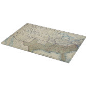 USA im Juni 1864 Schneidebrett (Ecke)