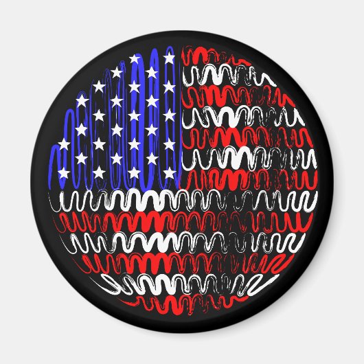 USA im Schwarzen Magnet (Vorne)