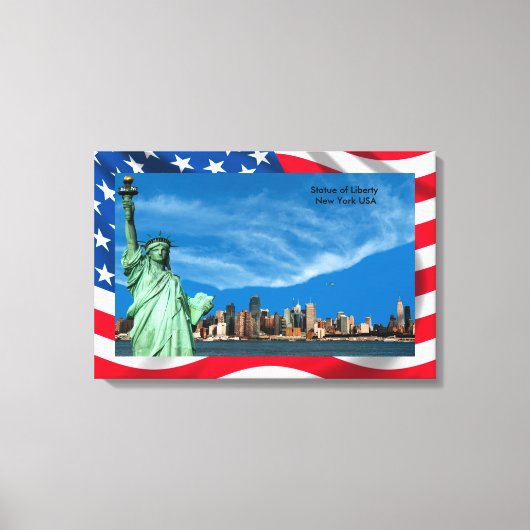 USA Image für verpackte Leinwand (Vorderseite)