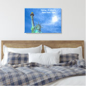 USA Image für verpackte Leinwand (Insitu (Schlafzimmer))