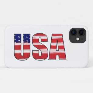 USA in Flaggenfarben Case-Mate iPhone Hülle