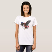 USA in Gott Wir vertrauen Eagle T-Shirt (Vorne ganz)