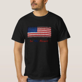 USA in meiner Herbst-USA-Flagge T-Shirt