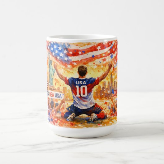 USA in the World Cup 2026 Kaffeetasse (Mittel)