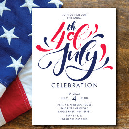 USA Independence Bash Einladung