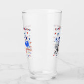 USA Independence Day Glas (Links)