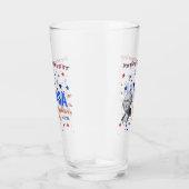 USA Independence Day Glas (Rechts)