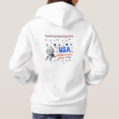 USA Independence Day Hoodie (Rückseite)