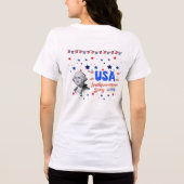 USA Independence Day Tri-Blend Shirt (Rückseite)