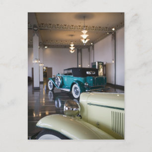 USA, Indiana, Auburn, Cord, Duesenberg 8 Postkarte