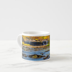 USA, Indiana. Cataract Falls Staat Recreation Espressotasse