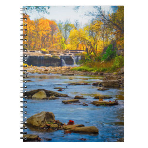 USA, Indiana. Cataract Falls Staat Recreation Notizblock