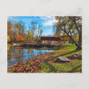 USA, Indiana, Cataract Falls Staat Recreation Postkarte