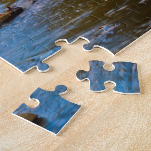 USA, Indiana. Cataract Falls Staat Recreation Puzzle (Seite)