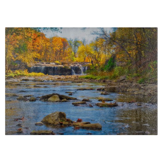USA, Indiana. Cataract Falls Staat Recreation Schneidebrett (Vorderseite)