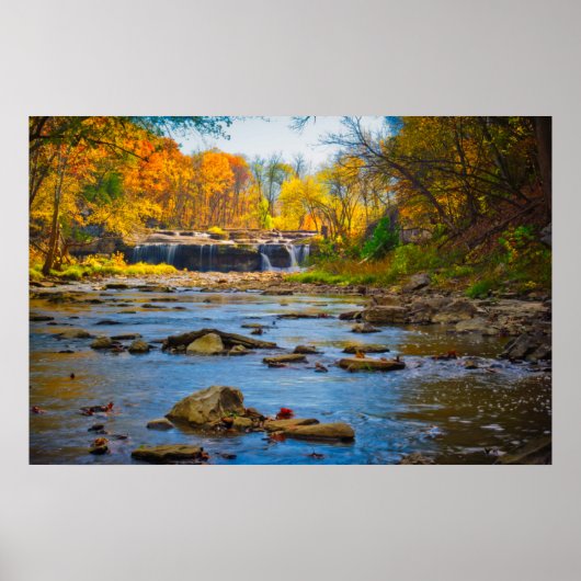 USA, Indiana. Cataract Falls State Recreation Poster (Vorne)