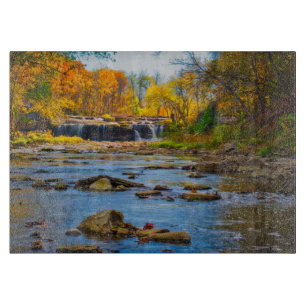 USA, Indiana. Cataract Falls State Recreation Schneidebrett