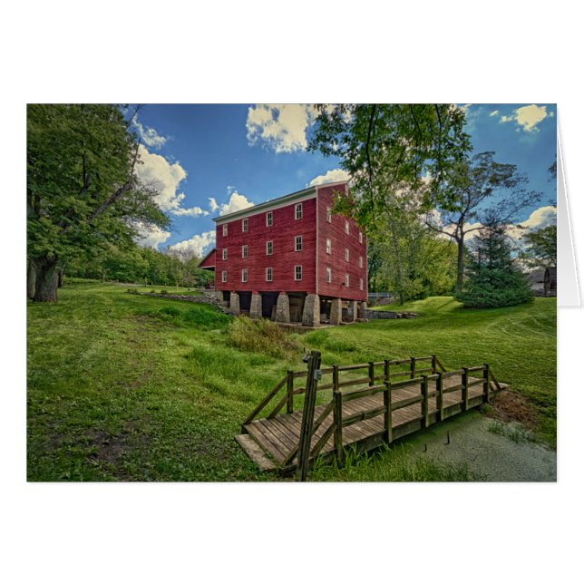 USA, Indiana, Cutler. Adams Mill (Vorderseite (Horizontal))