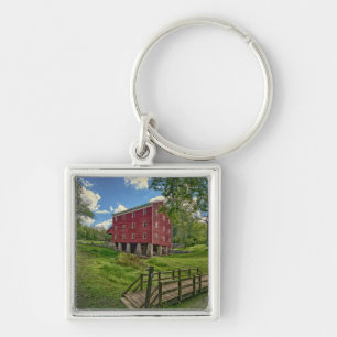 USA, Indiana, Cutler. Adams-Mühle Schlüsselanhänger