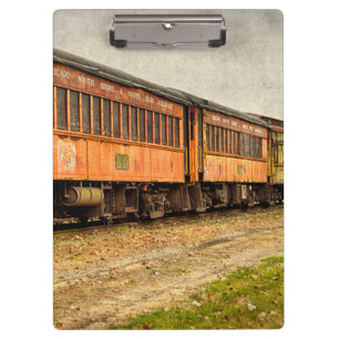 USA, Indiana. Das NordMudson Eisenbahn-Museum Klemmbrett