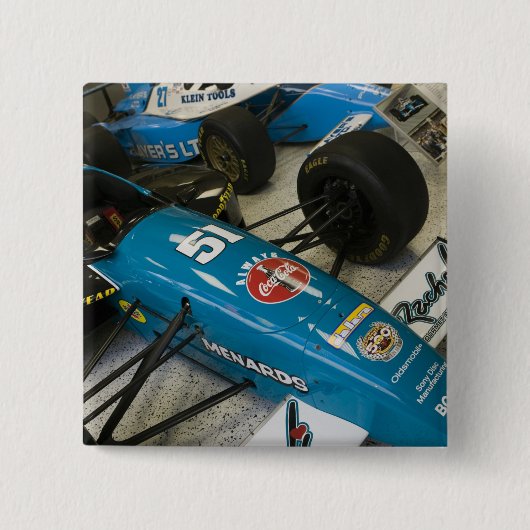 USA, Indiana, Indianapolis: Indianapolis-Motor Button (Vorderseite)