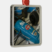 USA, Indiana, Indianapolis: Indianapolis-Motor Silbernes Ornament (Rechts)