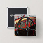 USA, Indiana, kastanienbraun: Kastanienbraun, Button (Vorne & Hinten)