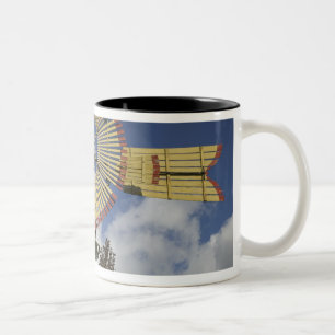 USA, Indiana, Kendallville: Mitte, Amerika Zweifarbige Tasse
