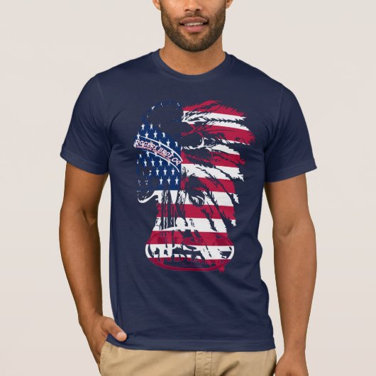 USA indisch durch Rogers bros T-Shirt (Vorderseite)