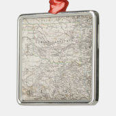 USA-indisches Südgebiet Silbernes Ornament (Links)