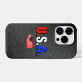 USA iPhone HÜLLE (Rückseite (Horizontal))
