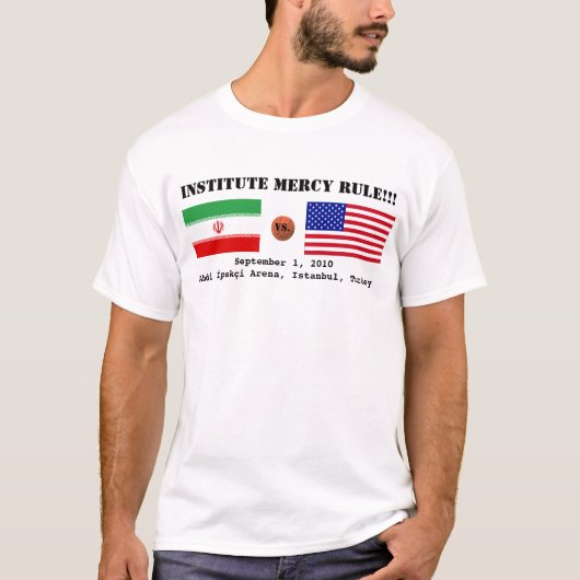 USA - IRAN-T - Shirt (Vorderseite)
