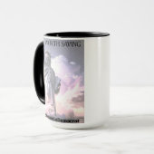 USA Is Worth Saving Lady Liberty Democracy Freedom Tasse (Vorderseite Links)