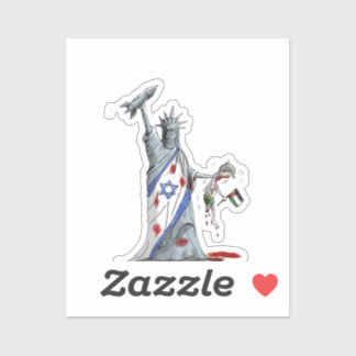 Usa Israël Genocide Aufkleber frei Palestine Gaza