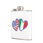 USA - Italien - Liebe Flachmann (Links)
