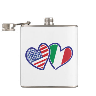 USA - Italien - Liebe Flachmann