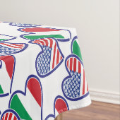 USA - Italien - Liebe Tischdecke (Beispiel)