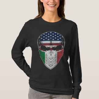 USA Italien Wurzeln  Italienisch Amerikanische Fla T-Shirt