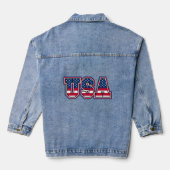 USA JEANSJACKE (Rückseite)