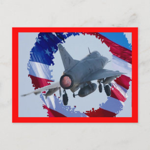 Usa Jet Postkarte
