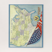 USA Jigsaw Puzzle (Vertikal)