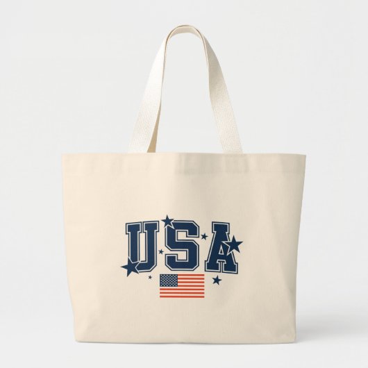 USA-Jumbo-Tasche Jumbo Stoffbeutel (Vorne)