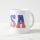 USA Jumbo-Tasse (Vorderseite Rechts)
