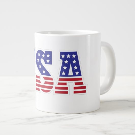 USA Jumbo-Tasse (Vorderseite Rechts)