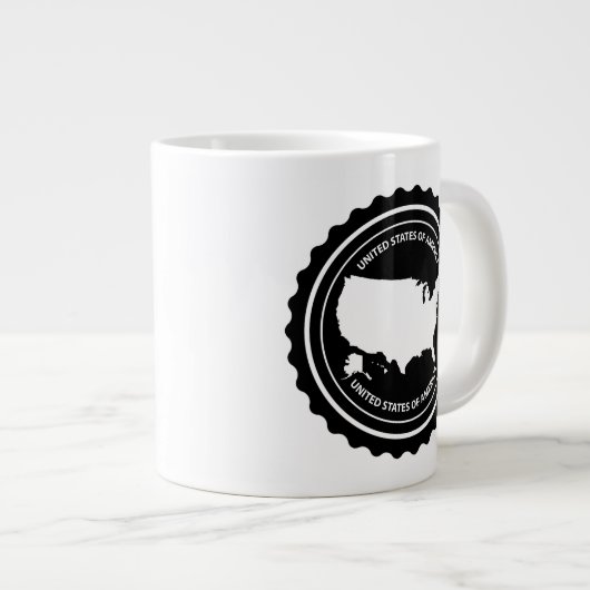 USA Jumbo-Tasse (Vorderseite Rechts)