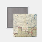USA Juni 1861 Magnet (Vorderseite/Rückseite)