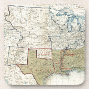 USA Juni 1861 Untersetzer