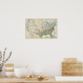 USA Juni 1862 Poster (Küche)