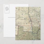USA Juni 1862 Postkarte (Vorne/Hinten)