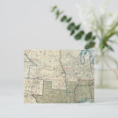 USA Juni 1862 Postkarte (Stehend Vorderseite)